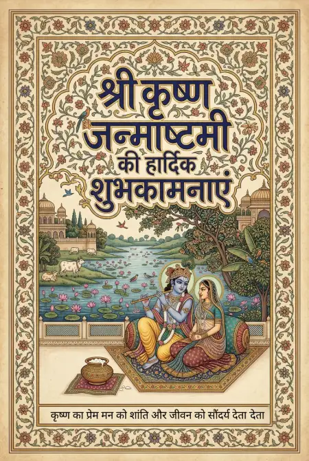 Free Radha Krishna Janmashtami Hindi Images Image Download