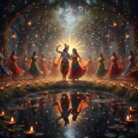 Radha Krishna Wallpapers With Krishna Flute - Free Wallpaper Wallpaper Download