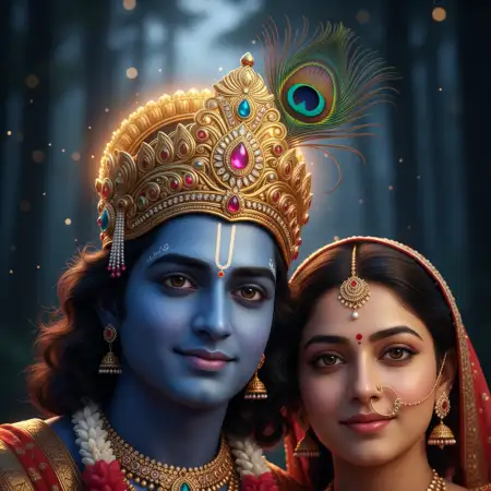 Radha Krishna Wallpapers With Quotes - Free Wallpaper Wallpaper Download