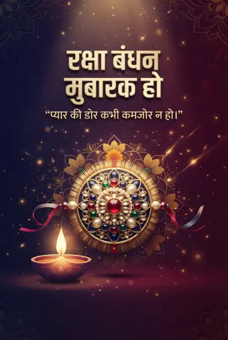 Rakhi Festival Wishes In Hindi - Free Raksha Bandhan Ki Shubhkamnaye In Hindi Download