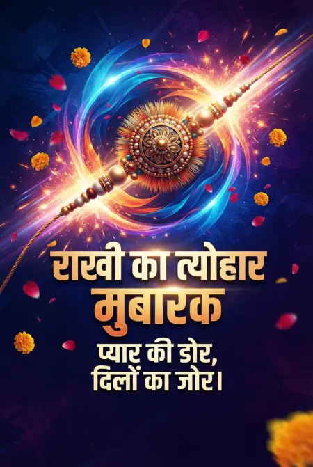 Rakhi Ke Liye Best Wishes In Hindi - Free Raksha Bandhan Ki Shubhkamnaye In Hindi Download