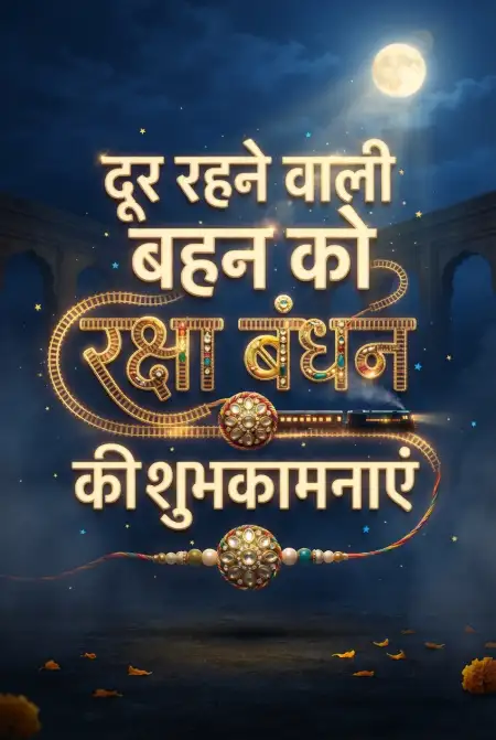 Rakhi Wishes For Brother In Hindi - Free Raksha Bandhan Ki Shubhkamnaye In Hindi Download