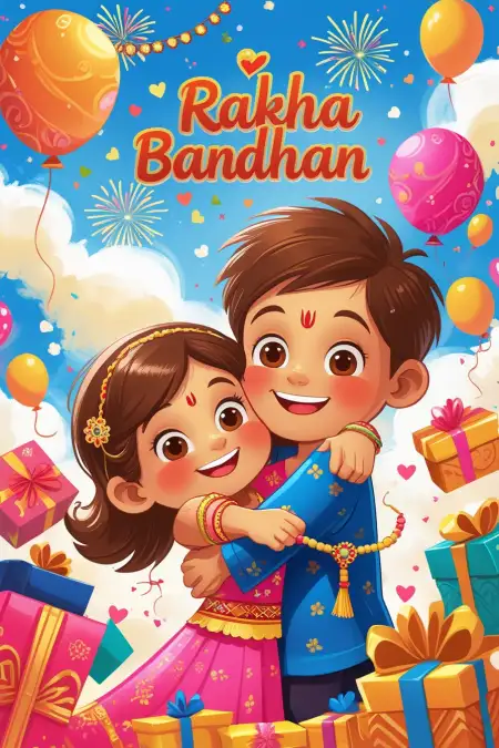 Raksha Bandhan Background For Story Post - Free Background Download