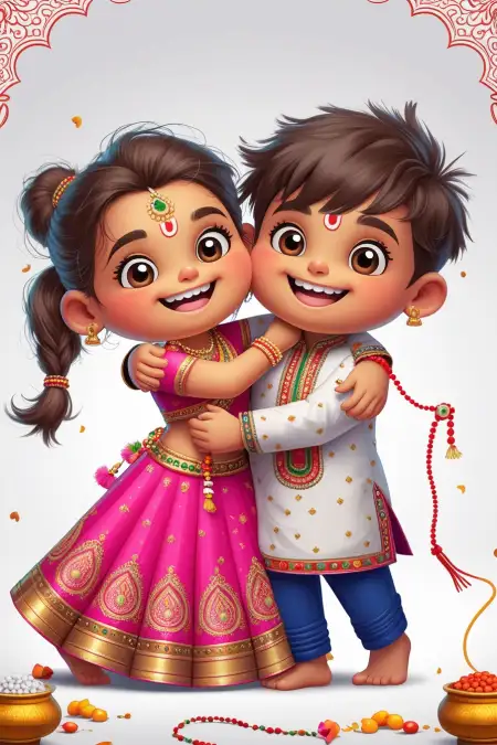 Raksha Bandhan Background For Video Editing - Free Background Download