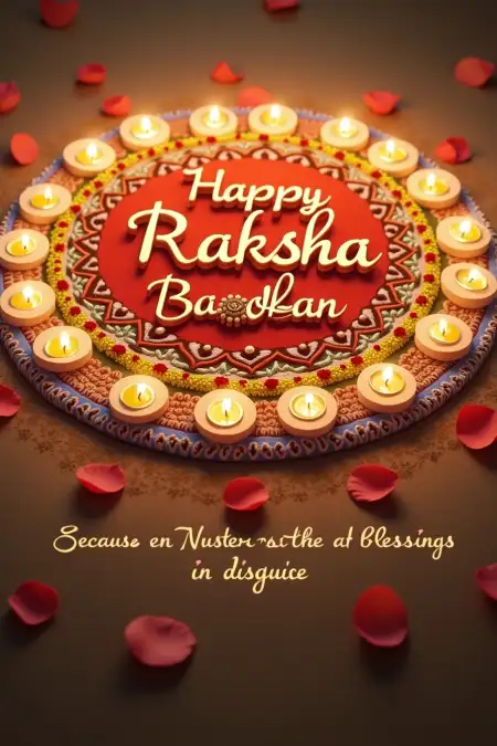 Raksha Bandhan Emotional Letter To Sister - Free Raksha Bandhan Wishes Download