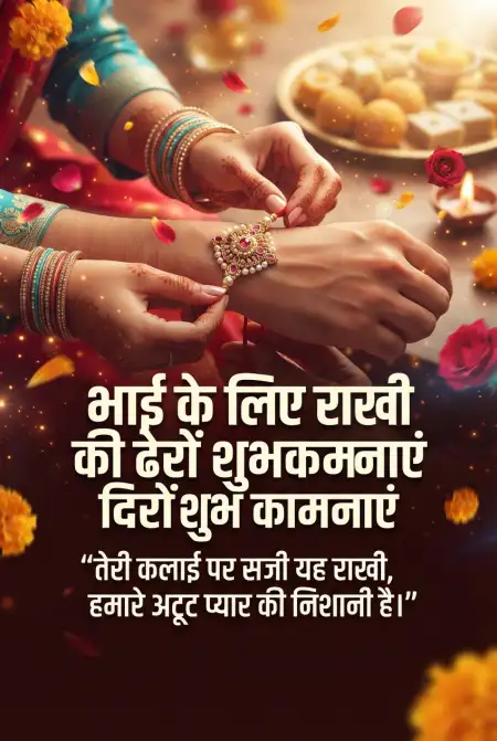 Raksha Bandhan Facebook Post In Hindi - Free Raksha Bandhan Ki Shubhkamnaye In Hindi Download