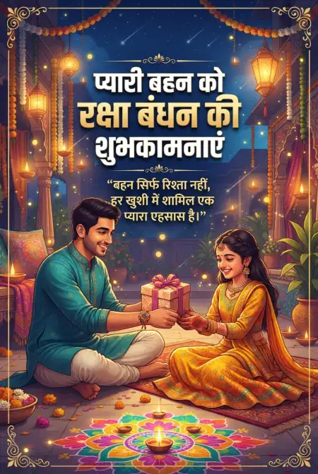 Raksha Bandhan Ke Liye Sabse Achhi Shubhkamnaye In Hindi - Free Raksha Bandhan Ki Shubhkamnaye In Hindi Download