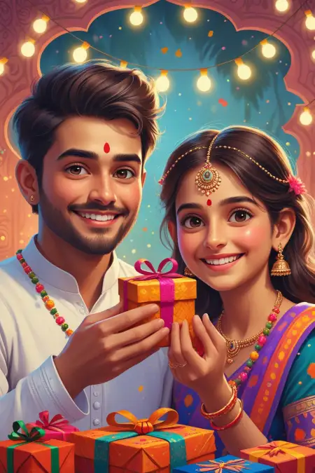 Raksha Bandhan Kids Wallpaper For Smartphone - Free Raksha Bandhan Hd Wallpaper For Mobile Download