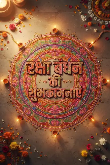 Raksha Bandhan Messages In Hindi - Free Raksha Bandhan Ki Shubhkamnaye In Hindi Download