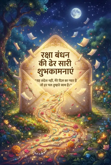 Raksha Bandhan Quotes In Hindi - Free Raksha Bandhan Ki Shubhkamnaye In Hindi Download