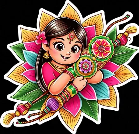 Raksha Bandhan Rakhi Design - Free Raksha Bandhan Download