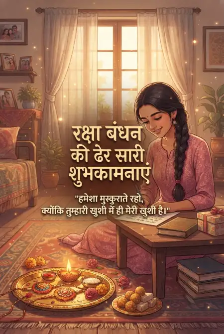 Raksha Bandhan Shayari In Hindi - Free Raksha Bandhan Ki Shubhkamnaye In Hindi Download