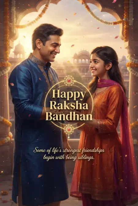 Raksha Bandhan Wishes 2026 For Loving Sister - Free Happy Raksha Bandhan Wishes 2026 Download