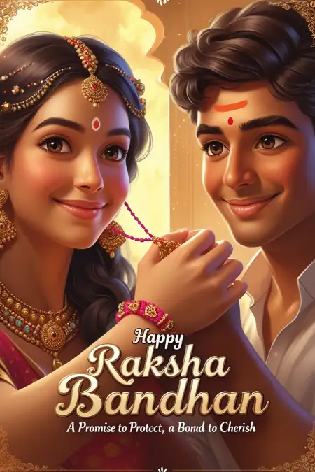 Raksha Bandhan Wishes For Bhaiya And Bhabhi - Free Raksha Bandhan Wishes Download