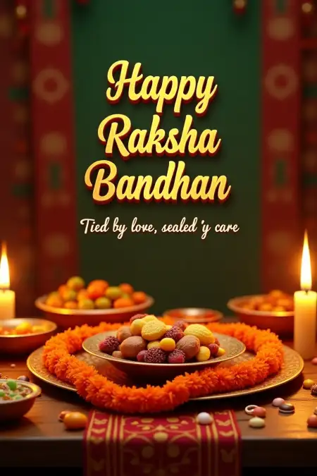 Raksha Bandhan Wishes For Brother Living Abroad - Free Raksha Bandhan Wishes Download