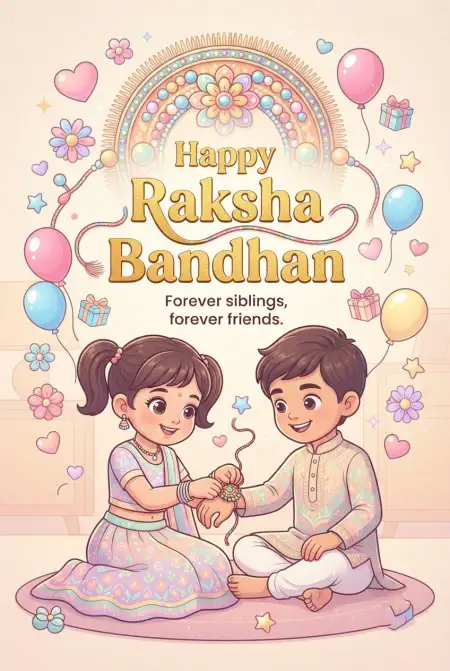 Raksha Bandhan Wishes For Elder Sister 2026 - Free Happy Raksha Bandhan Wishes 2026 Download