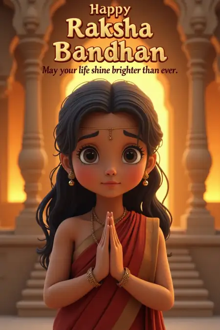 Raksha Bandhan Wishes For Long-distance Sister - Free Raksha Bandhan Wishes Download