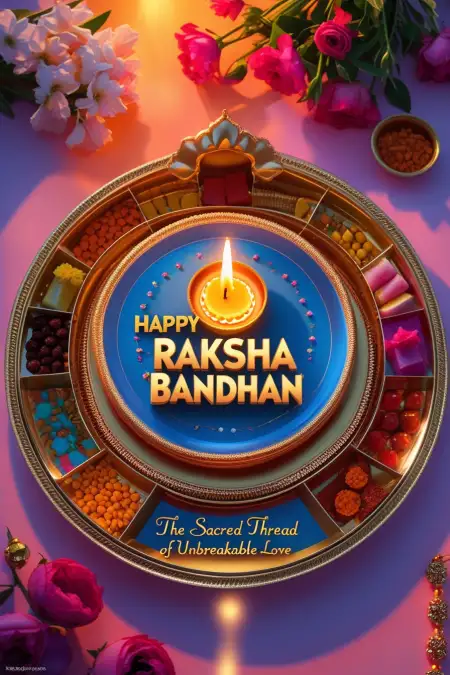 Raksha Bandhan Wishes For Social Media Post - Free Raksha Bandhan Wishes Download