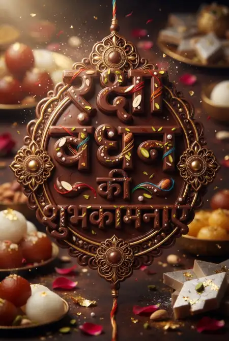 Raksha Bandhan Wishes In Hindi With Images - Free Raksha Bandhan Ki Shubhkamnaye In Hindi Download