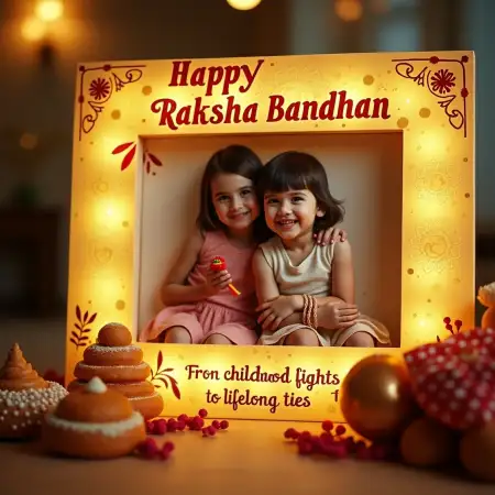 Raksha Bandhan Wishes With Name And Photo - Free Raksha Bandhan Wishes Download