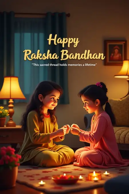 Raksha Bandhan Wishes With Rakhi Gift Ideas - Free Raksha Bandhan Wishes Download