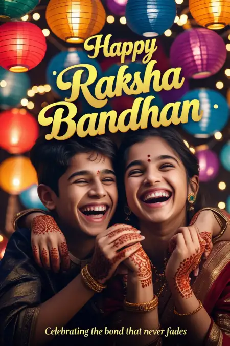 Raksha Bandhan Wishes With Shayari - Free Raksha Bandhan Wishes Download