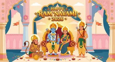 Free Ram Navami 2026 Images With Hanuman And Lord Ram Background Image Download