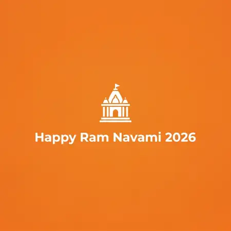 Free Ram Navami 2026 Images With Orange Background Ram Theme Background Image Download