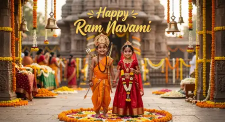 Ram Navami 2026 Wishes Social Media Captions - Free Ram Navami Wishes 2026 Download