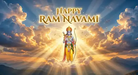 Ram Navami Whatsapp Message With Blessings - Free Happy Ram Navami Wishes For Whatsapp Download