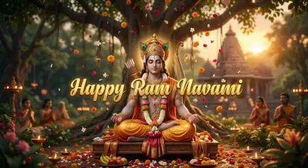 Ram Navami Whatsapp Quotes In Hindi Text - Free Happy Ram Navami Wishes For Whatsapp Download