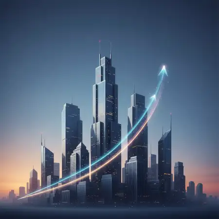 Real Estate Marketing Wallpaper Business Growth Theme - Free Real Estate Marketing Wallpaper Download