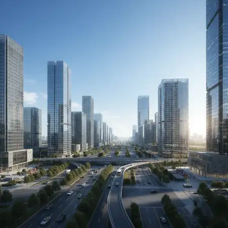 Real Estate Marketing Wallpaper Smart City Concept - Free Real Estate Marketing Wallpaper Download