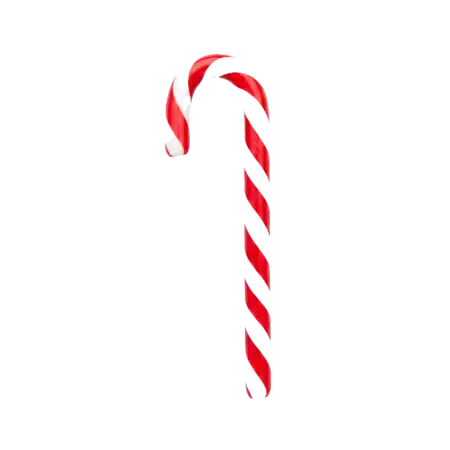 Realistic Candy Cane Png With Shine - Free Candy Cane Png Download