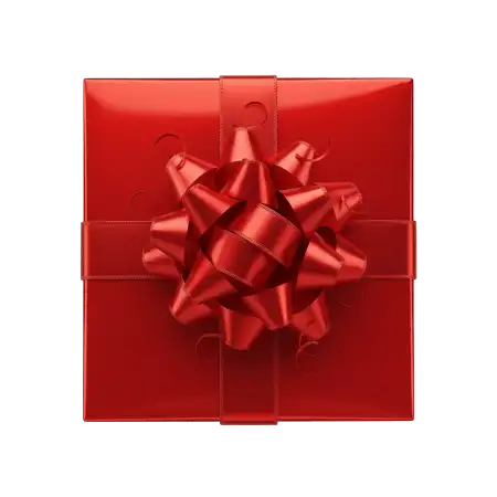 Realistic Gift Box Png With Ribbon - Free Gift Boxes Png Download