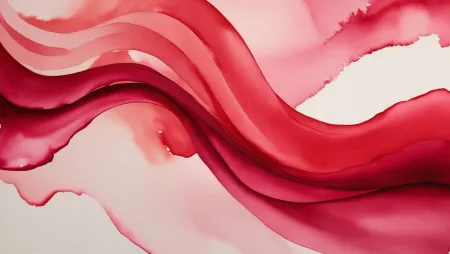 Red Background With Floral Elements For Wallpapers - Free Background Download