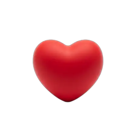 Free Red Heart Png Creative Design PNG Image Download
