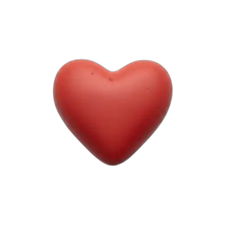 Free Red Heart Png No Background Hd PNG Image Download