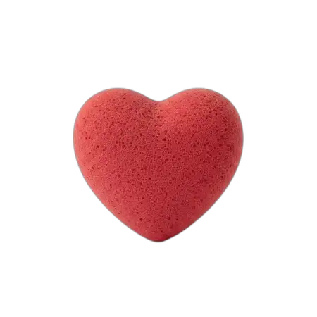 Free Red Heart Png Soft Gradient Style PNG Image Download