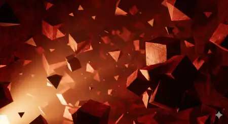 Red Youtube Thumbnail Background With 3d Effect - Free Thumbnail Background Download