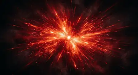 Red Youtube Thumbnail Background With Particles - Free Youtube Thumbnail Download