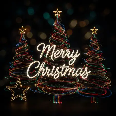 Free Religious Merry Christmas Wishes Background Download