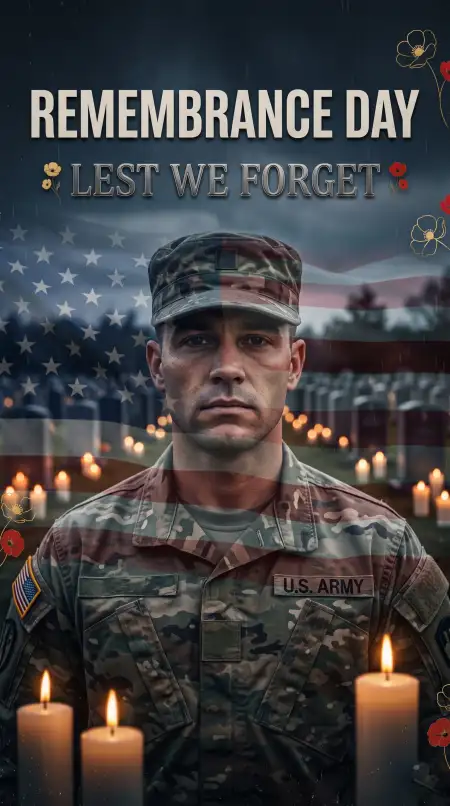Remembrance Day Usa 2026 American Soldier Artwork - Free Remembrance Day Usa 2026 Download