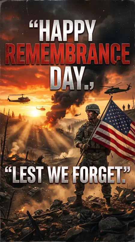 Remembrance Day Usa 2026 Military Remembrance Poster - Free Remembrance Day Usa 2026 Download