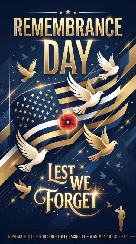 Remembrance Day Usa 2026 Patriotic Celebration Artwork - Free Remembrance Day Usa 2026 Download