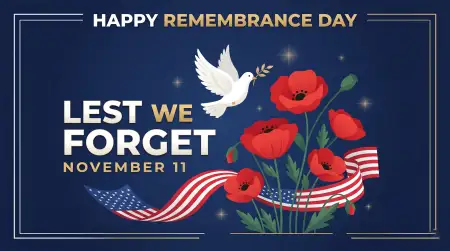 Remembrance Day Usa 2026 Patriotic Flyer Background - Free Remembrance Day Usa 2026 Download