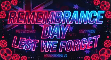 Remembrance Day Usa 2026 Social Media Banner - Free Remembrance Day Usa 2026 Download