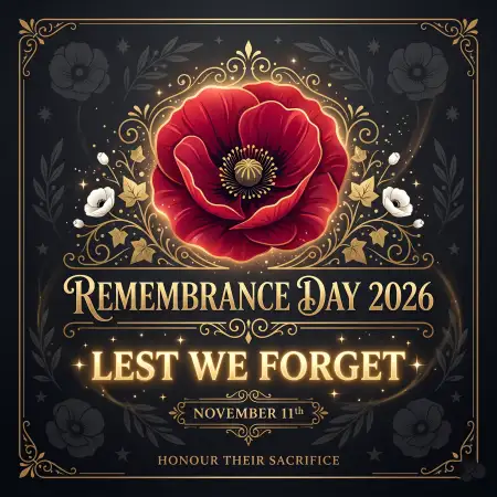 Remembrance Day Usa 2026 Usa Tribute Card Design - Free Remembrance Day Usa 2026 Download