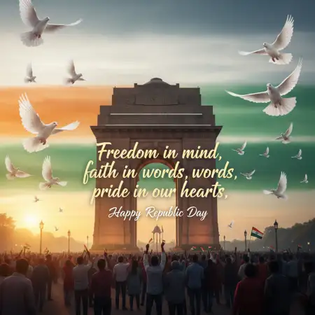 Republic Day Wishes Inspirational Quotes 2 - Free Republic Day Wishes Download