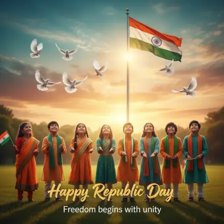 Republic Day Wishes Poster Content 2 - Free Republic Day Wishes Download